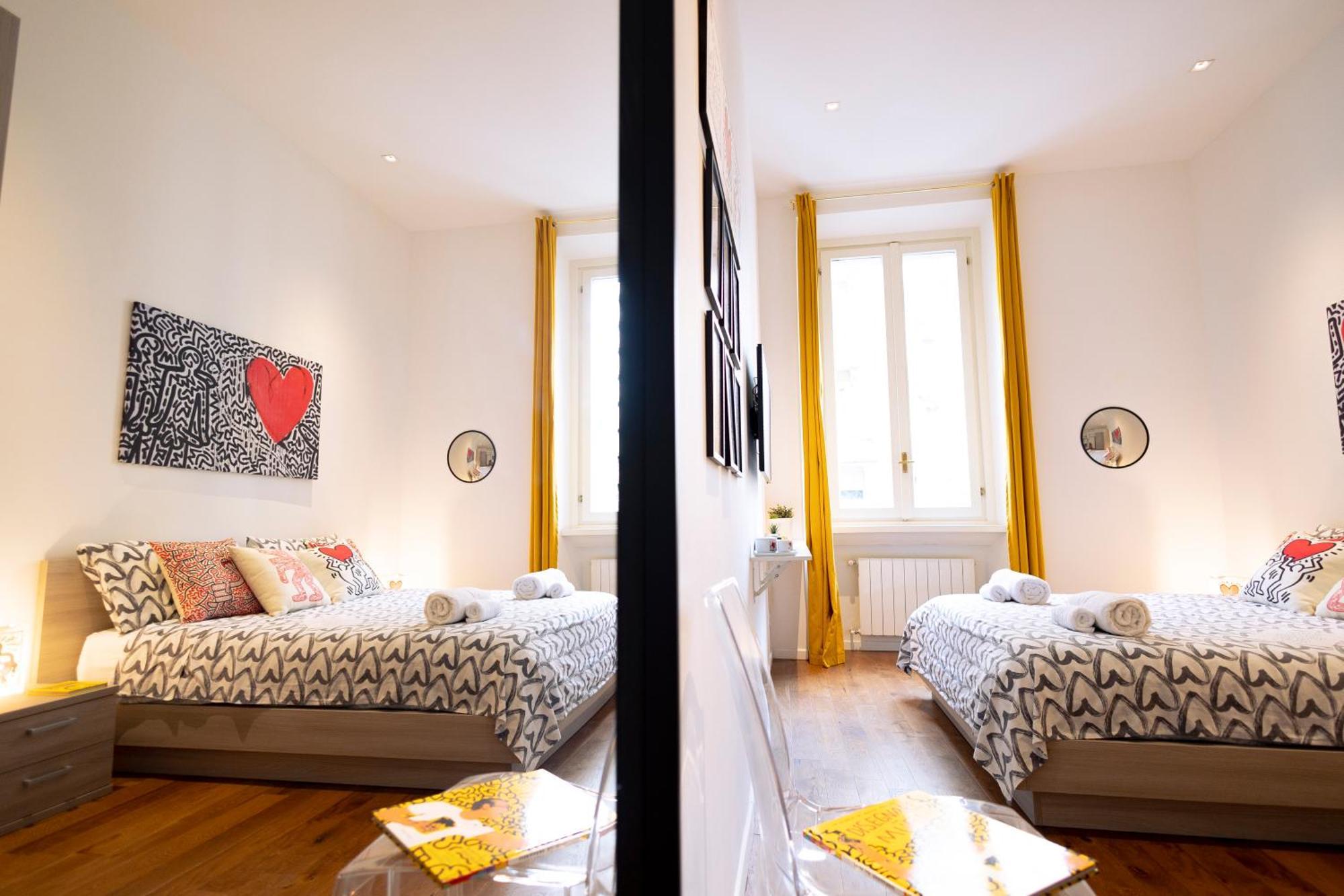 The Keith Haring Room - Private Bedroom มิลาน ภายนอก รูปภาพ